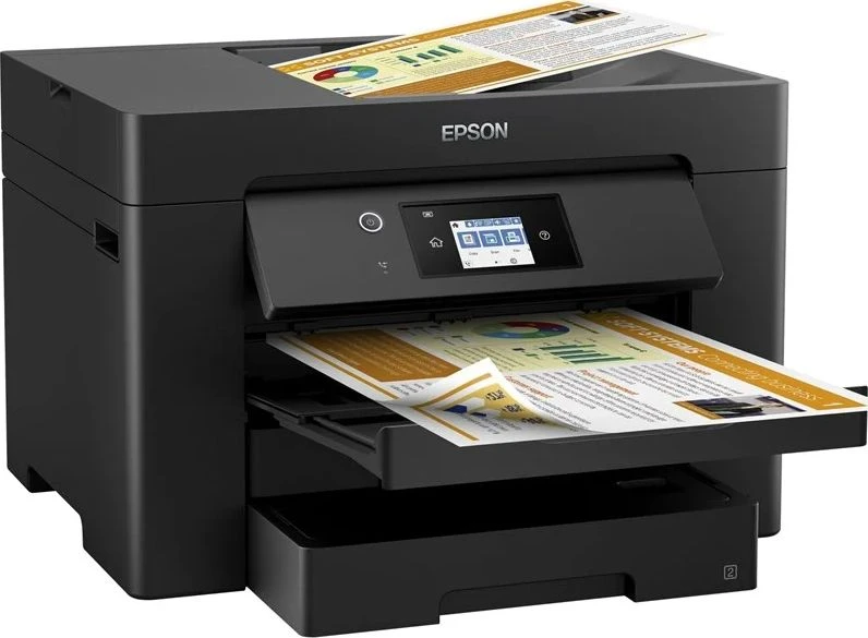 „Epson WorkForce WF-7830DTWF“ rašalinis spausdintuvas, A3, 4800 x 2400 DPI, „Wi-Fi“