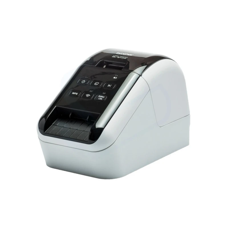 BROTHER etikečių spausdintuvas QL-810W - 62mm, terminis spausdinimas, USB WIFI Profi etikečių spausdintuvas / papildomai įsigijus DK-22251 print red /