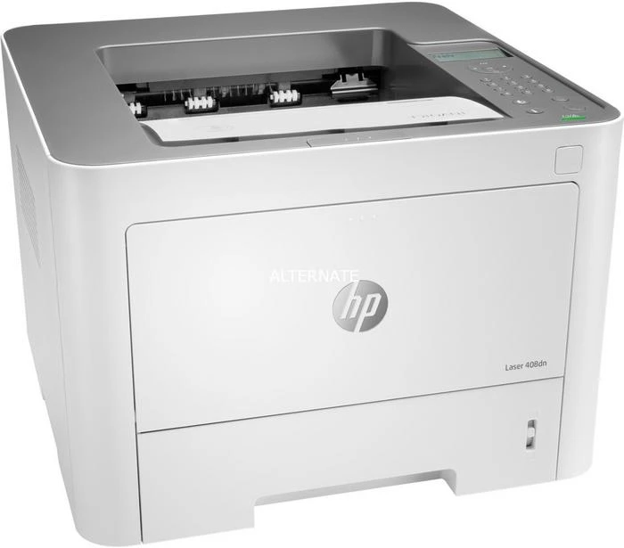 Hewlett Packard (HP) HP lazerinis 408dn Spausdintuvas - A4 Mono lazerinis, Print, Auto-Duplex, LAN, 40ppm, 1500-3500 pages per month