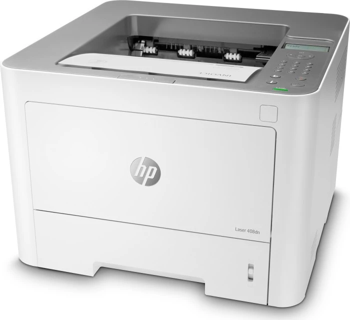 Hewlett Packard (HP) HP lazerinis 408dn Spausdintuvas - A4 Mono lazerinis, Print, Auto-Duplex, LAN, 40ppm, 1500-3500 pages per month