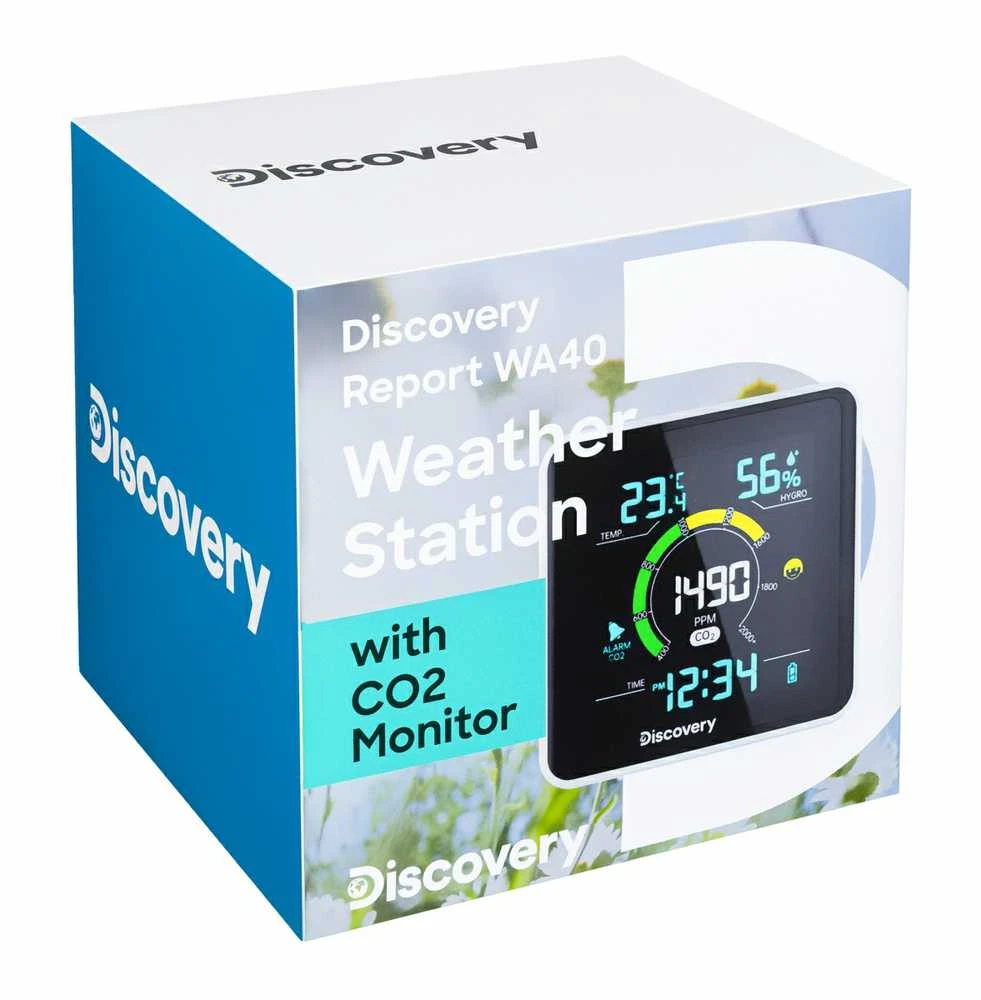 Discovery Report WA40 Orų stotelė with CO2 Monitorius