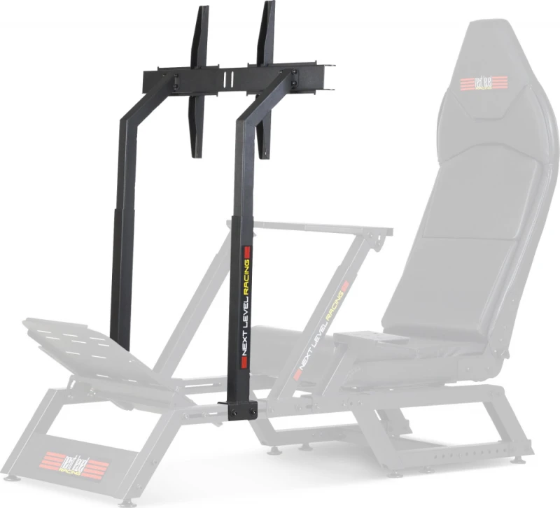 Laikiklis „Next Level Racing F-GT Monitorius“ stovas | Tvirtinimo komponentai | Aukštis, pakreipimas | 27–65 " | Maksimalus svoris (talpa) 60 kg