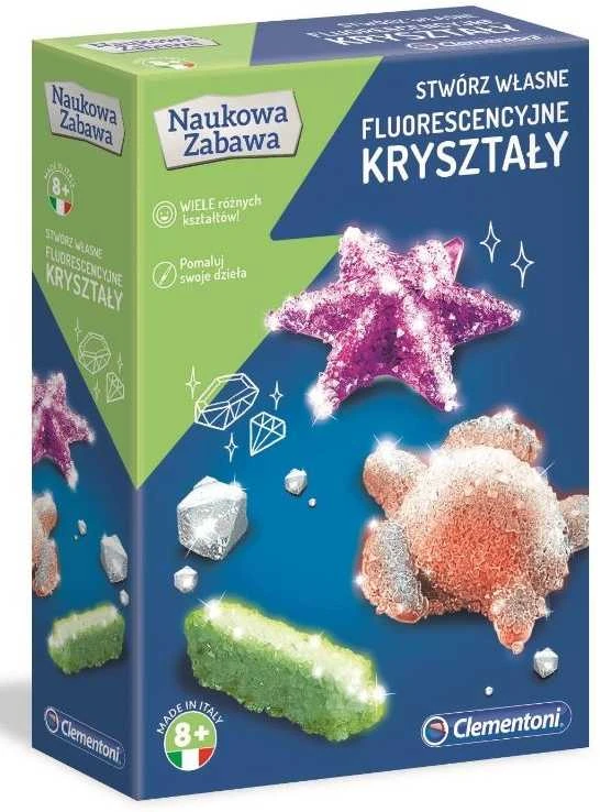 Clementoni fluorescenciniai kristalai (60584)