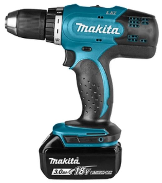 Makita DDF453RFE drill Juodas,Mėlyna 1.6kg