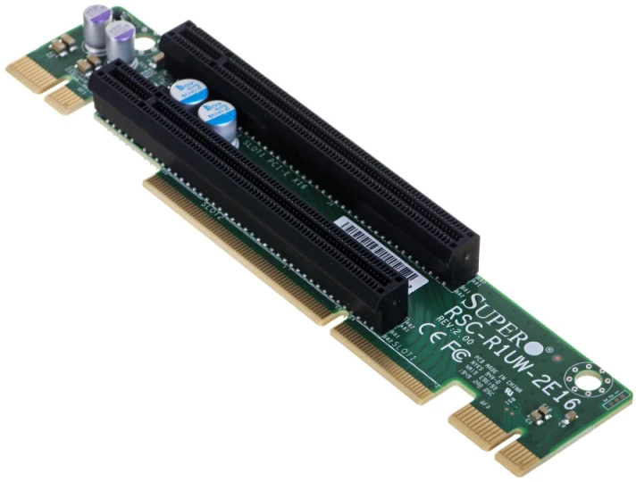 SuperMicro Karta Riser 1U 2x PCIe x16 (RSC-R1UW-2E16)