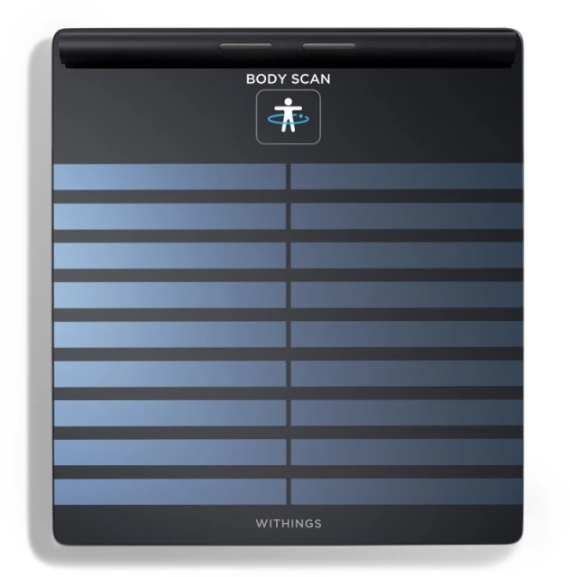 Išmaniosios vonios svarstyklės Withings Body Scan, Juodos