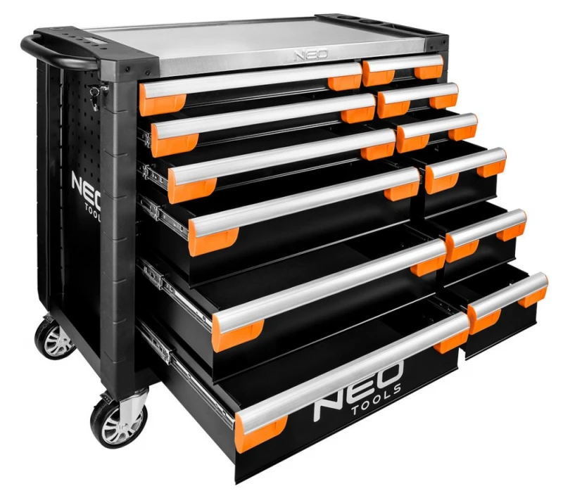 Neo Tools Szafka PRO dirbtuvių spinta, 12 stalčių