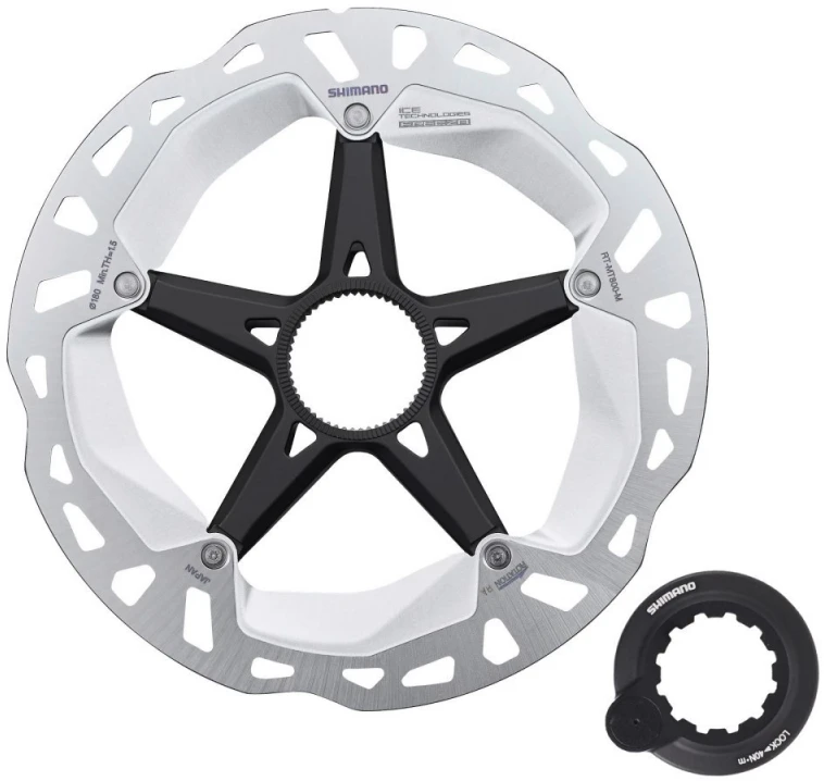 Stabdžių diskas Shimano XT/Ultegra RT-MT800 180MM Ice-Tech Freeza CL Int. Magnet