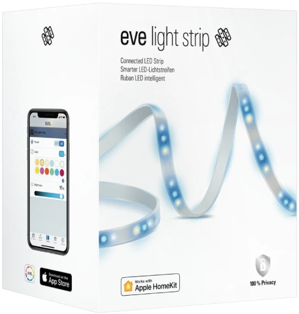 elgato Eve Systems EVE Light Strip – išmanioji LED šviesos juosta, skirta Apple HomeKit