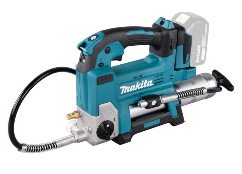 Makita DGP180Z Akumuliatorinis tepimo švirkštas, 18V, 690 bar, 430 ml, Be akumuliatorių ir kroviklio!