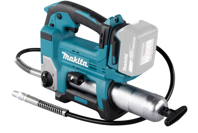 Makita DGP180Z Akumuliatorinis tepimo švirkštas, 18V, 690 bar, 430 ml, Be akumuliatorių ir kroviklio!