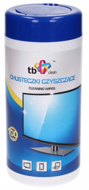Valiklis Tb Clean Švarios servetėlės, suvilgytos 100 tūbelėse