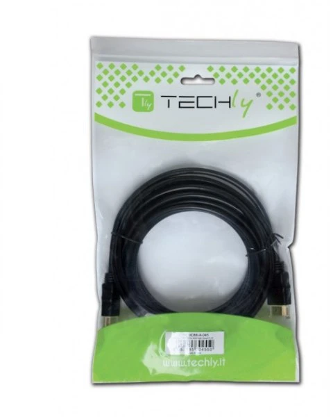 Techly Techniškai 5.0m HDMI-A M/M HDMI kabelis 5 m HDMI A tipo (standartinis) Juoda