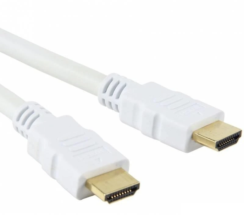 Techly 10.0m HDMI M/M HDMI kabelis 10 m HDMI A tipo (standartinis) Balta
