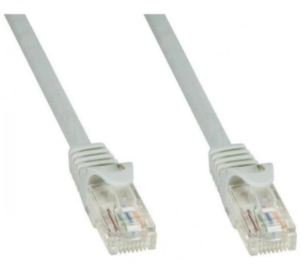 Techly Techly Patch cord Cat6 UTP 5m pilka CCA