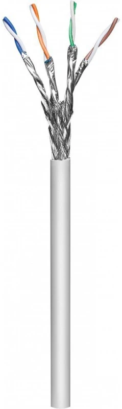TECHLY S/FTP Hank Cable Cat.6A varinis 305m lankstus PIMF Pilkas