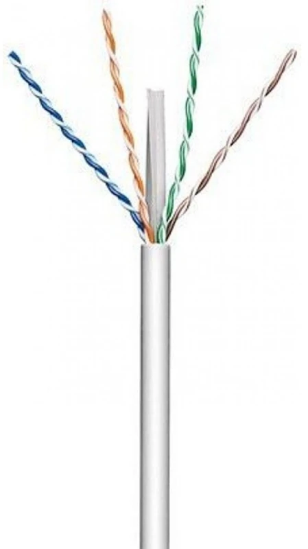 Techly Techly Kabelis susuktos poros Cat6a U/UTP varinis laidas 305m rutulys