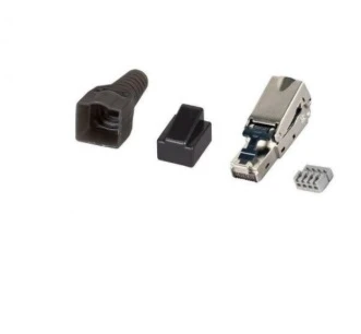 TECHLY STP Cat.6A RJ45 modulinis kištukas be įrankių