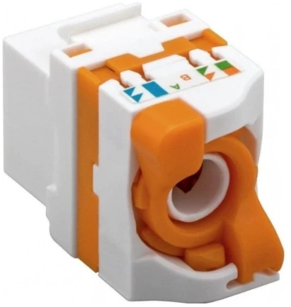 TECHLY CAT 6 KeyStone RJ45 UTP lizdas neekranuotas