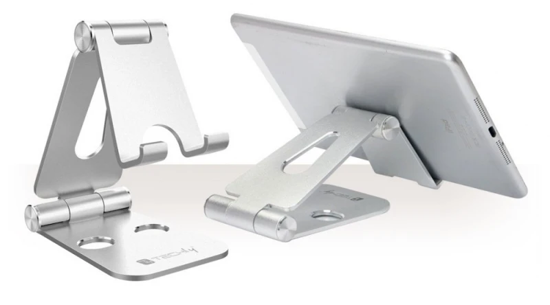TECHLY Adjustable and Foldable Išmanusis telefonas Planšetė Holder for Desk