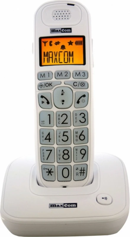 Maxcom MC6800 Baltas TELEFONAS DECT BB