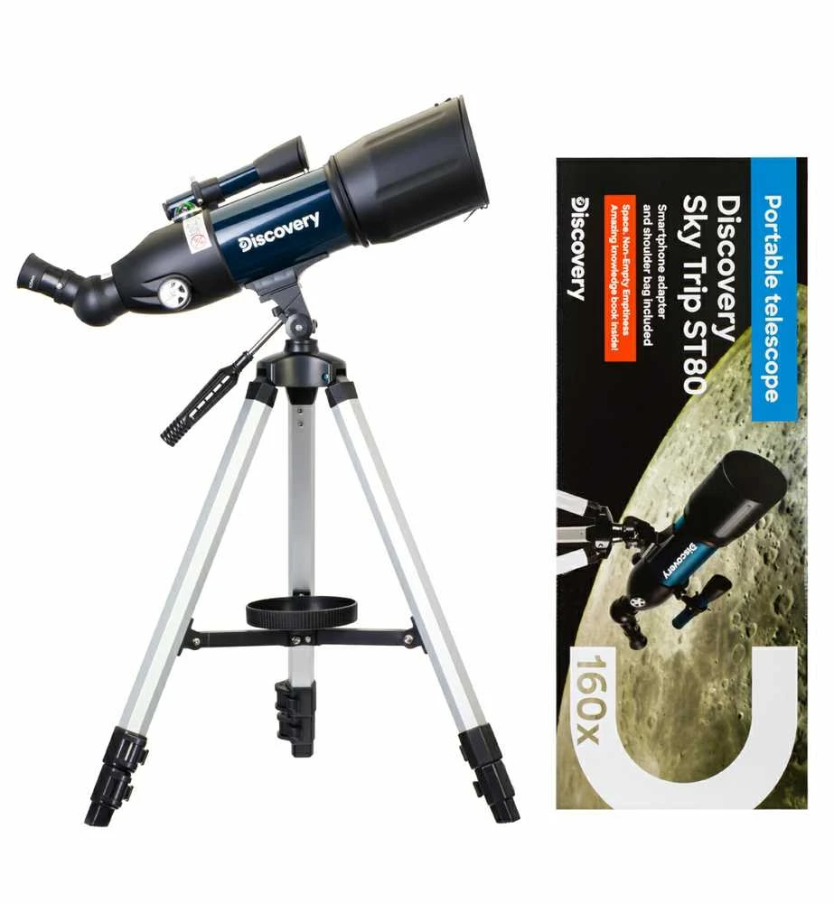 Discovery Sky Trip ST80 teleskopas su knyga
