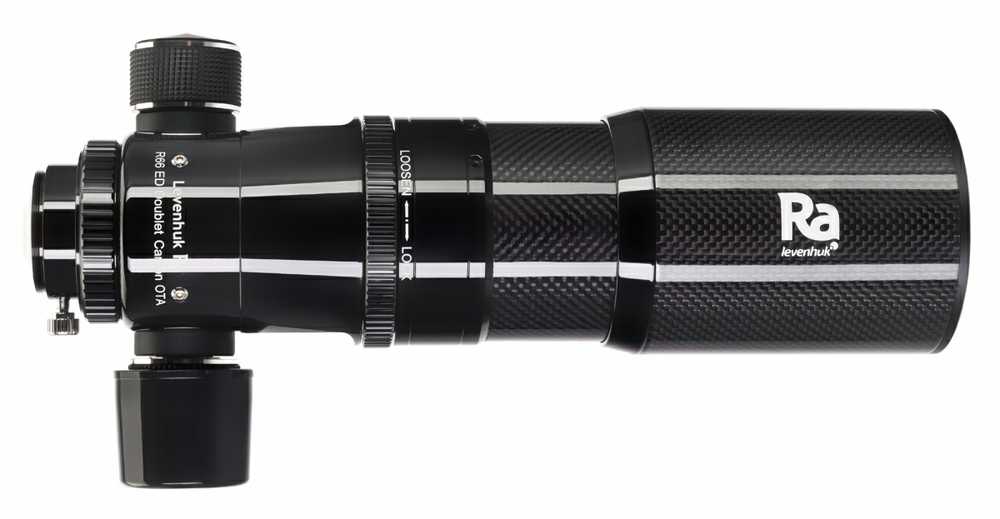 Teleskopas SkyWatcher Levenhuk Ra R66 ED Doublet Carbon OTA