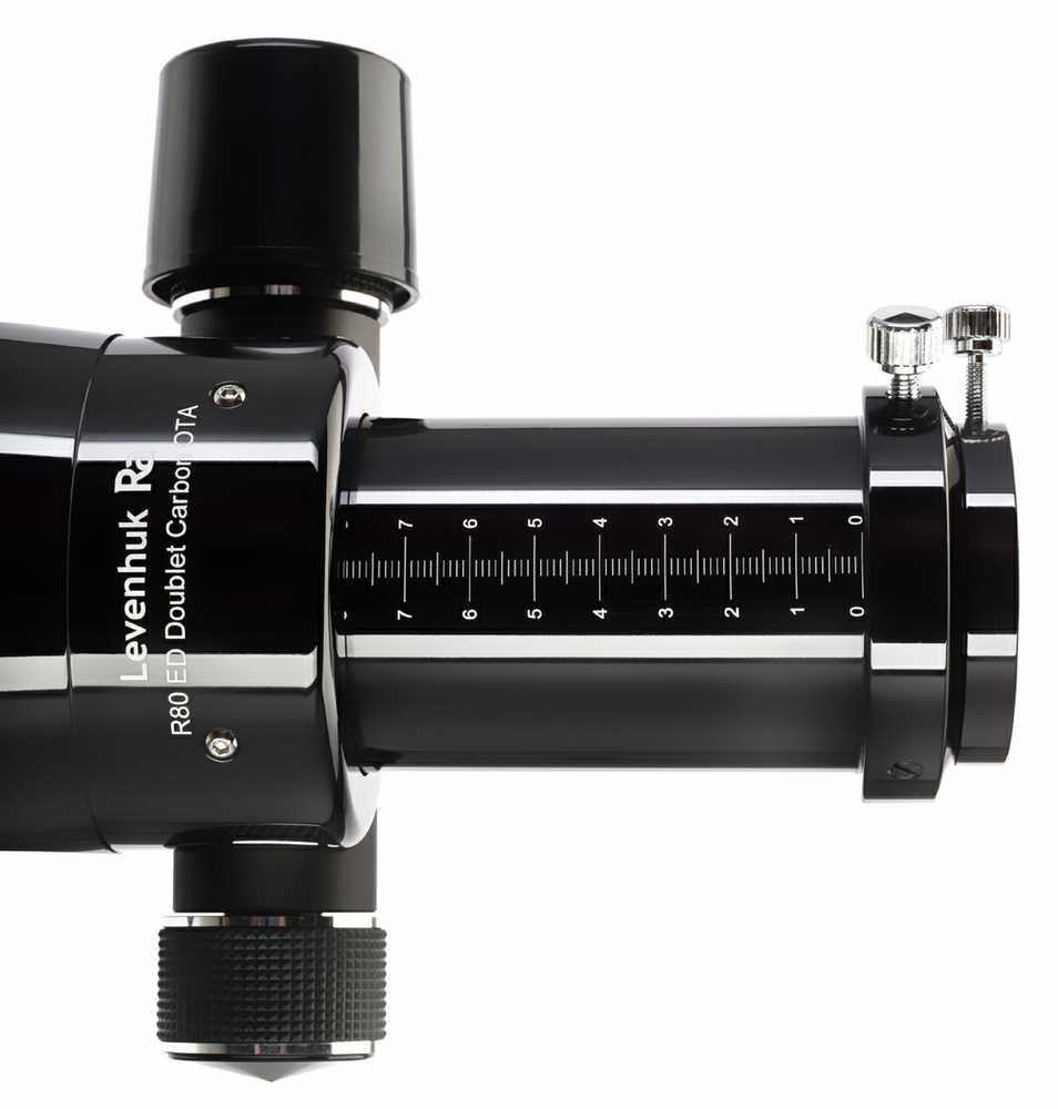 Teleskopas SkyWatcher "Levenhuk Ra R80 ED Doublet Carbon OTA