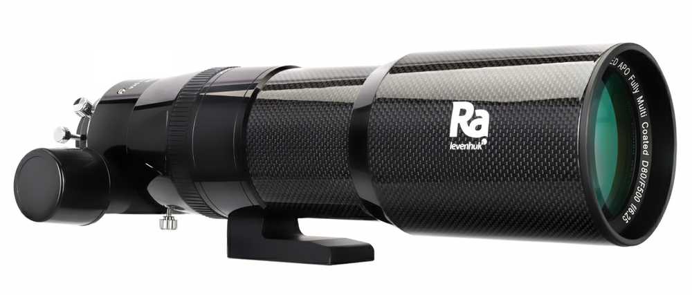 Teleskopas SkyWatcher "Levenhuk Ra R80 ED Doublet Carbon OTA