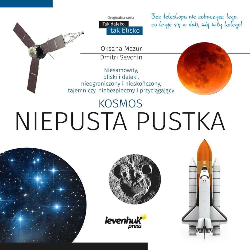 Teleskopas Teleskop Levenhuk Discovery Spark 769 EQ su książką