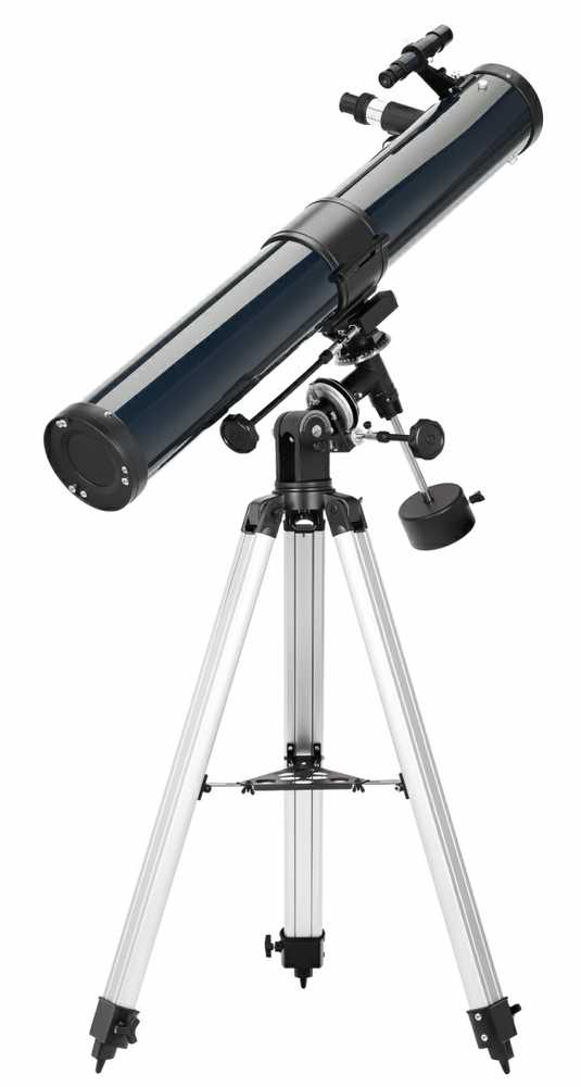 Teleskopas Teleskop Levenhuk Discovery Spark 769 EQ su książką
