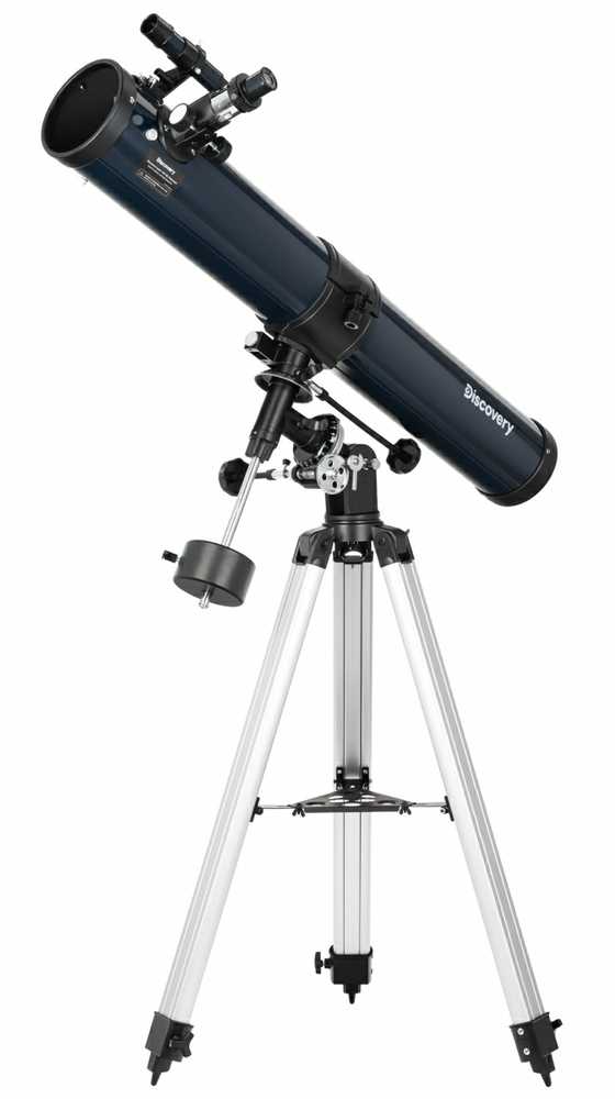 Teleskopas Teleskop Levenhuk Discovery Spark 769 EQ su książką