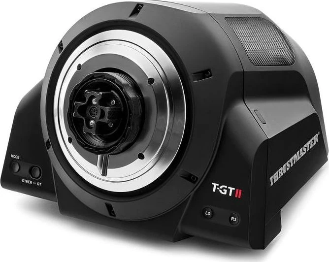 Žaidimų vairas Thrustmaster T−GT II + Baza, Juodos spalvos