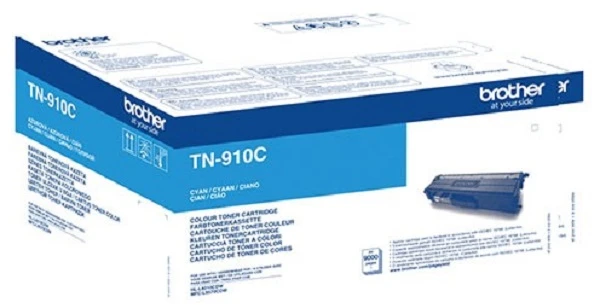 BROTHER TN-910C žydras toneris, itin didelės išeigos, 9000 psl.