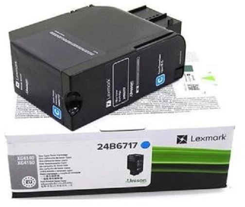 Lexmark dažų kasetė XC4140 XC4150 dažai, žalsvai mėlyna