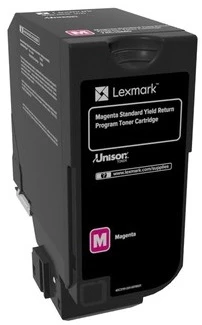 Lexmark 74C2SM0 tonerio kasetė Originalus Rausvai raudona 1 vnt