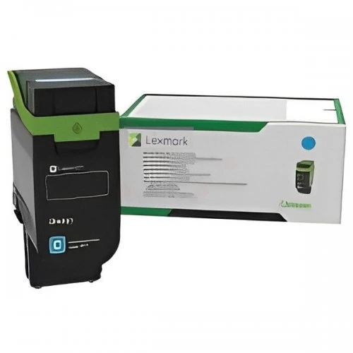Lexmark CS632, CX635 Cyn Rtn 11,7K kasetė | Lexmark 75M2XC0 | Lexmark - žalsvai mėlyna - originali - dažų kasetė - LCCP, LRP | Tonerio kasetė | Žydra spalva