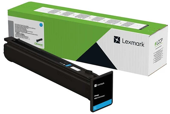 „Lexmark 77L2HC0“ didelės talpos žydra tonerio kasetė, atitinkanti grąžinimo programos reikalavimus (46,9 tūkst. puslapių), skirta „Lexmark CS963“, „CX961“, „CX962“, „CX963“ spausdintuvams | „Lexmark“