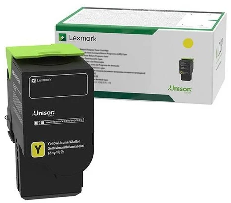 Lexmark C2320Y0 tonerio kasetė Originalus Geltona 1 vnt
