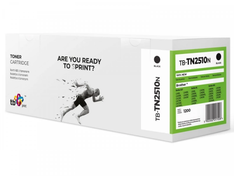 Tb Print Toneris do Brother TN2510 TB-TN2510N BK 100% dabar