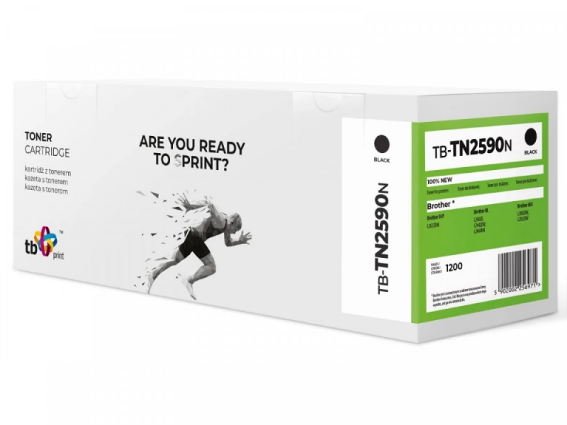 Tb Print Toneris do Brother TN2590 TB-TN2590N BK 100% dabar