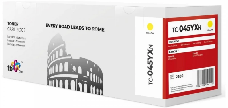 Kasetė lazeriniui spausdintuvui TB Print TC-045YXN