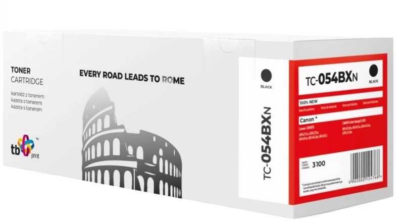 Kasetė lazeriniui spausdintuvui TB Print TC-054BXN, juoda