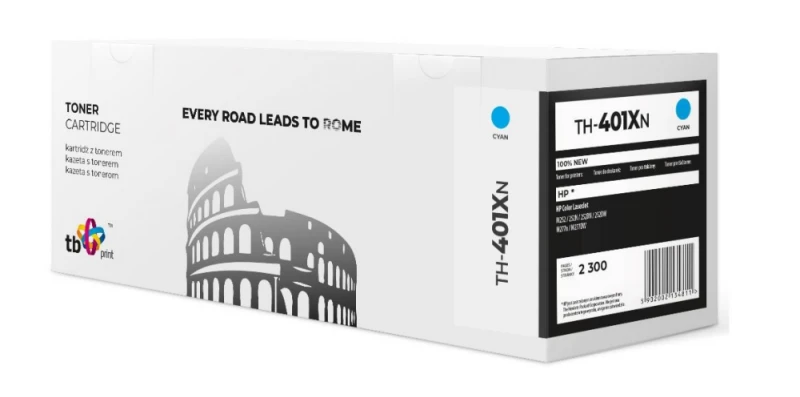 Kasetė lazeriniui spausdintuvui TB Print TH-401XN, mėlyna