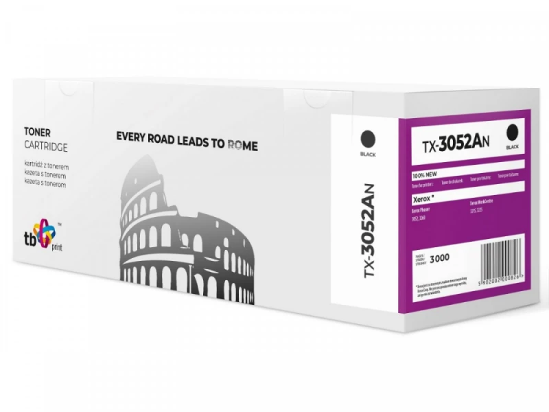 Kasetė lazeriniui spausdintuvui TB Print TX-3052AN, juoda