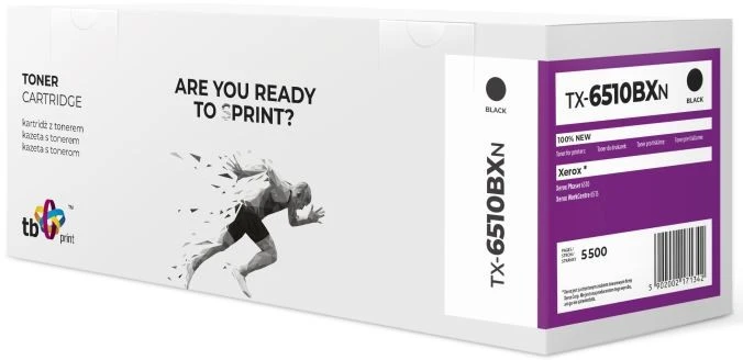 Kasetė lazeriniui spausdintuvui TB Print Xerox 6510/6515, juoda, Color