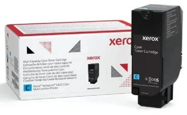 Xerox Cartridge žalsvai mėlyna – didelės talpos C625 (16 000 puslapių)
