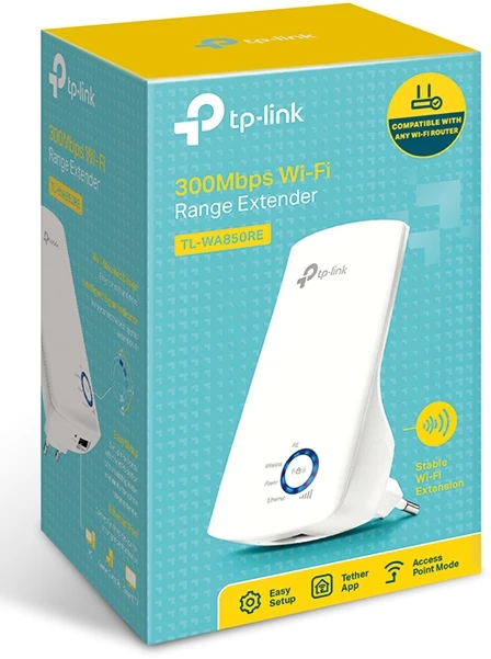 WRL RANGE EXTENDER 300MBPS/TL-WA850RE TP-LINK