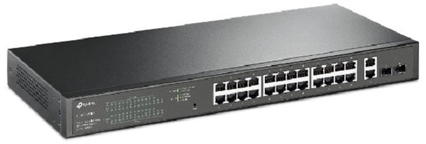 TP-Link 8 prievadų "Gigabit Easy Smart" komutatorius su 4 prievadų PoE (TL-SG108PE)