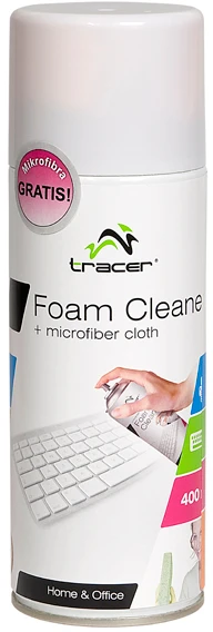 TRACER TRASRO42105 putų valiklis putoms 400 ml + mikropluoštas